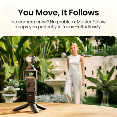 4K Vlog Gimbal Camera