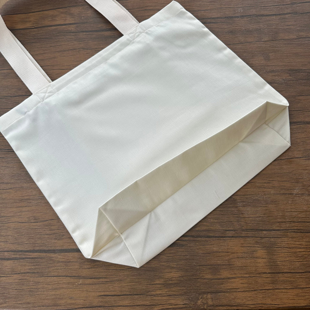 Personalised Tote Bag with Inner Zip Pocket – Custom Name Gift for Cat Lovers