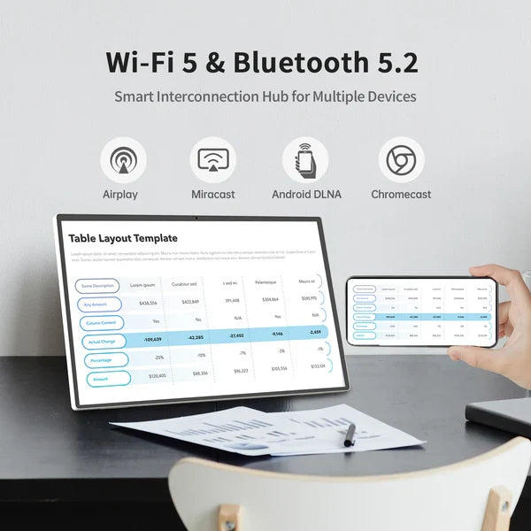 24.5" FHD Smart Touch Display with Android 14