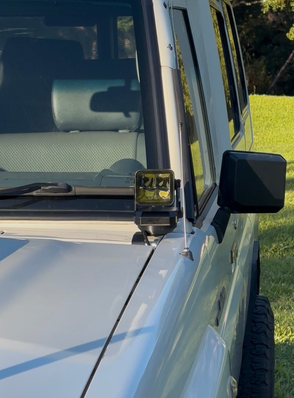 360° Rotatable Remote Controlled LED Search Light, 12-24V