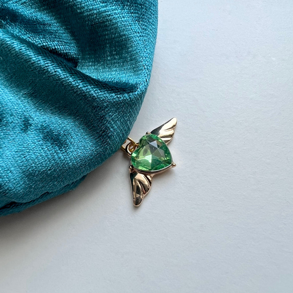 Velvet Secret Pocket Scrunchie with Gem Charm – Hidden Zipper Hair Tie