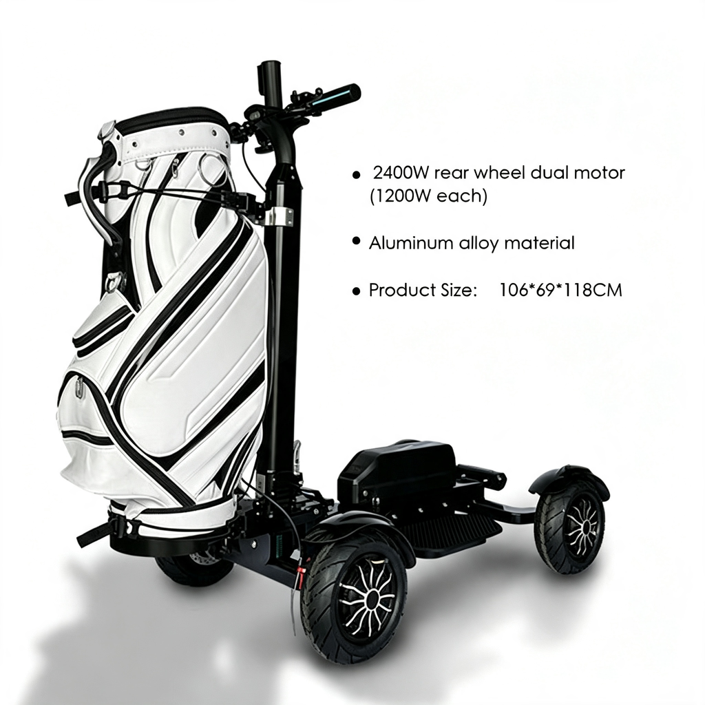 Foldable Golf Electric Scooter for Golf Course Travel