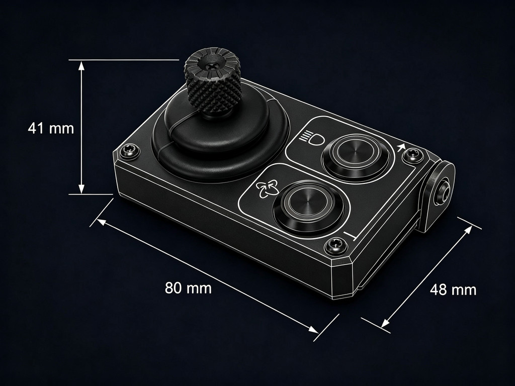 360° Rotatable Remote Controlled LED Search Light, 12-24V